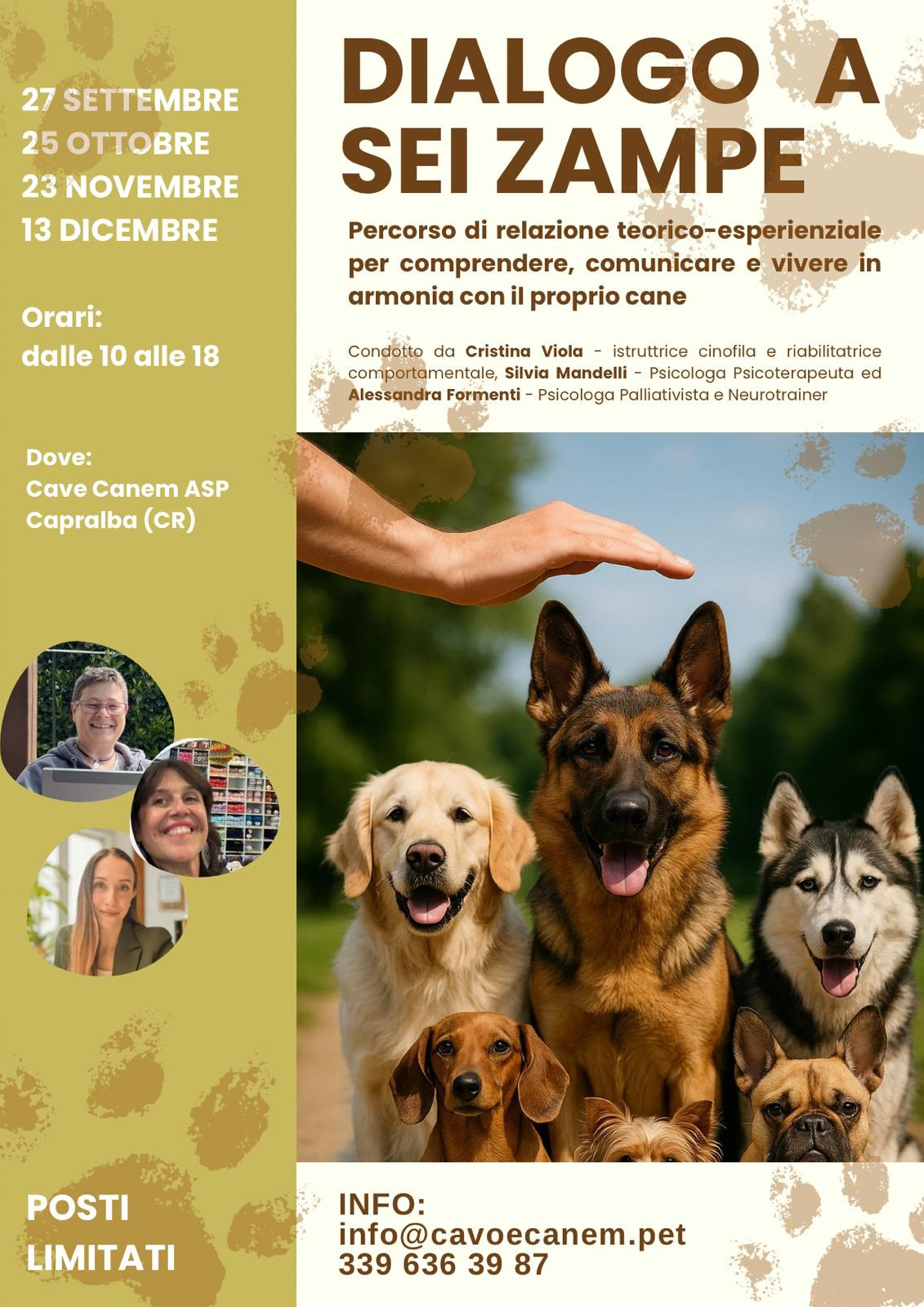 Locandina Seminario Cave Canem